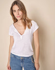 Mos Mosh Troy Short Sleeve Tee - White