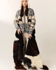 Leon & Harper Matalie Jac Zip Cardigan
