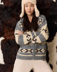 Leon & Harper Matalie Jac Zip Cardigan