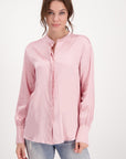 Monari Satin Blouse - Misty Rose