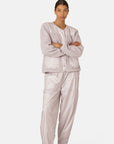 Ilse Jacobsen Aston 01 Quilted Fleece Jacket - Concrete