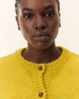 Leon & Harper Martha Plain Yellow Cardigan