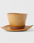 Triangle plate in Honey Glaze