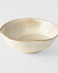 Spiral Sand Large Uneven Bowl