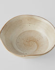 Spiral Sand Large Uneven Bowl