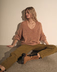 Mos Mosh Welma Knit Jersey - Burlwood