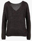 Leon & Harper Baby Alpaca/Merino Jumper - Brown