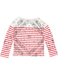 Leon & HarperThilla Paisley T-shirt - Red