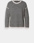 Mos Mosh Khai Stripe Knit - Black