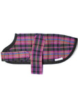 Mr Soft Top Wool Walking Coat - Blue Tartan