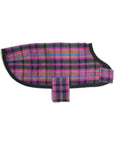Mr Soft Top Wool Walking Coat - Blue Tartan