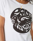Leon & Harper Toro Peace Tee - White