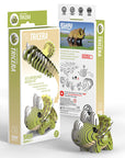 Eugy 006 Tricera 3D Cardboard Model Kit