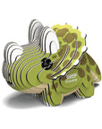 Eugy 006 Tricera 3D Cardboard Model Kit