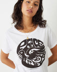 Leon & Harper Toro Peace Tee - White