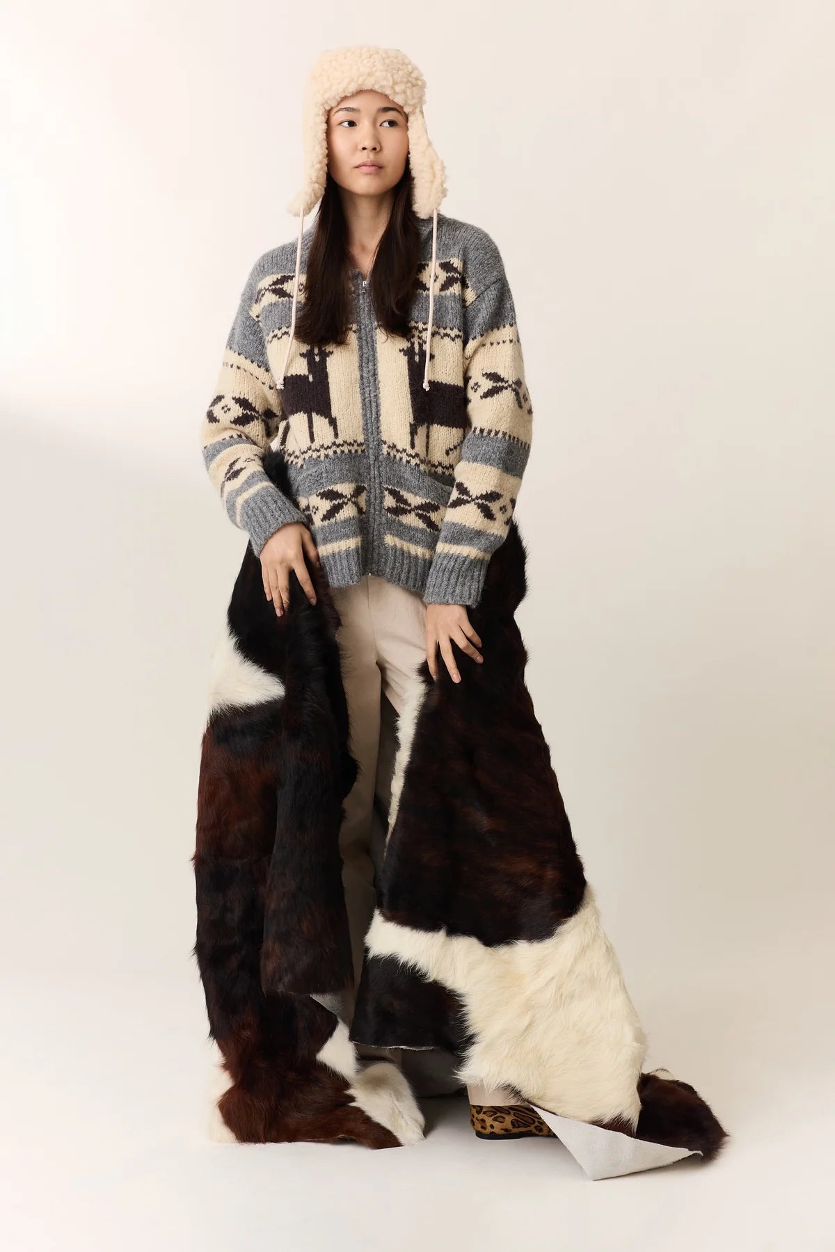 Leon &amp; Harper Matalie Jac Zip Cardigan