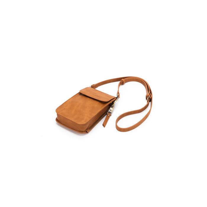 Black Caviar Lou Lou Mobile Phone Case Wallet - Tan