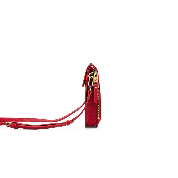 Black Caviar Lou Lou Mobile Phone Case Wallet - Deep Red