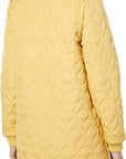 Ilse Jacobsen Knee Length Quilt Coat Art 06 - Marigold