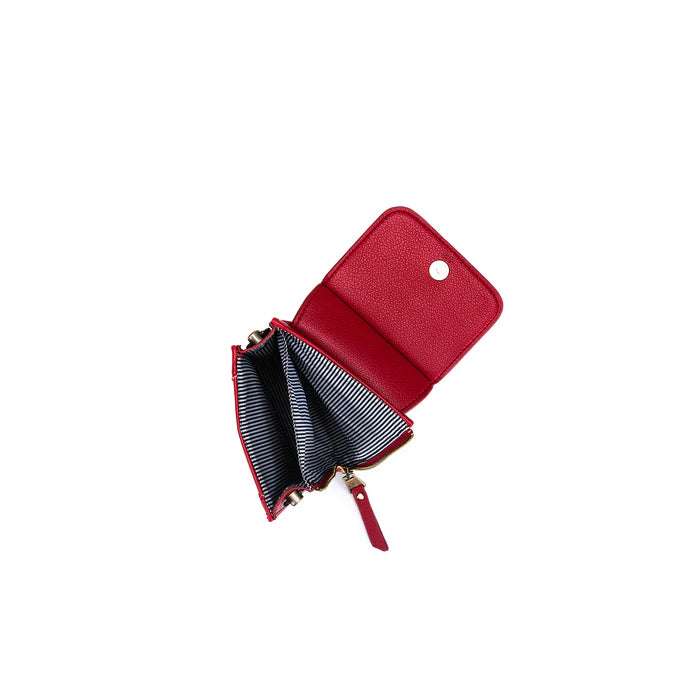 Black Caviar Lou Lou Mobile Phone Case Wallet - Deep Red