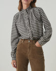 Leon & Harper Chypre Plaid Shirt - Black/Green