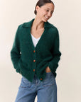 Leon & Harper Marloup Core Green Cardigan