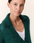 Leon & Harper Marloup Core Green Cardigan