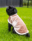 Mr Soft Top Sherpa Coat - Champagne Pink