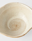 Spiral Sand Uneven Bowl