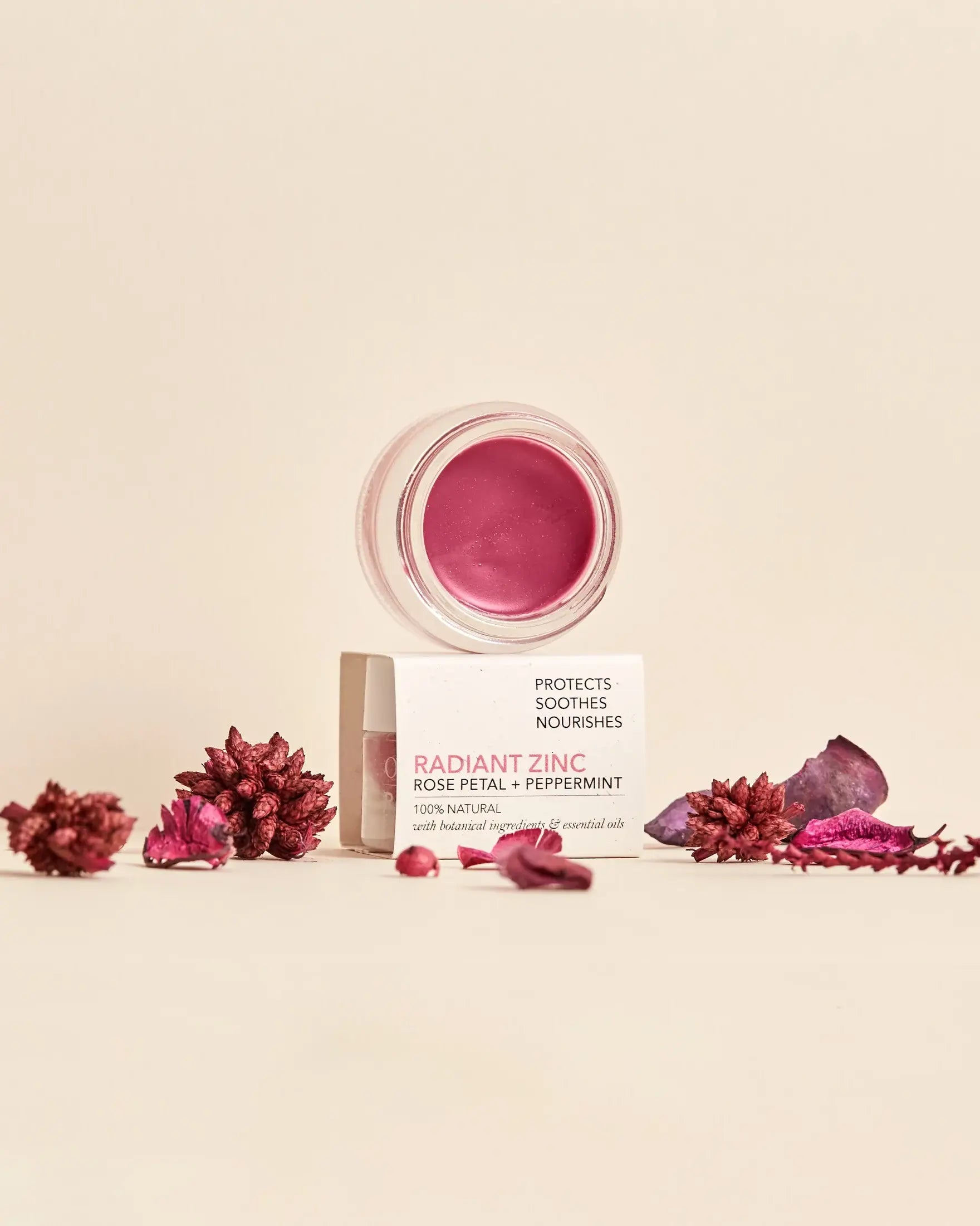 OMni Balms Radiant Zinc - Rose Petal