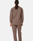 Ilse Jacobsen Rezap 34 Quilted Jacket - Old Lavender