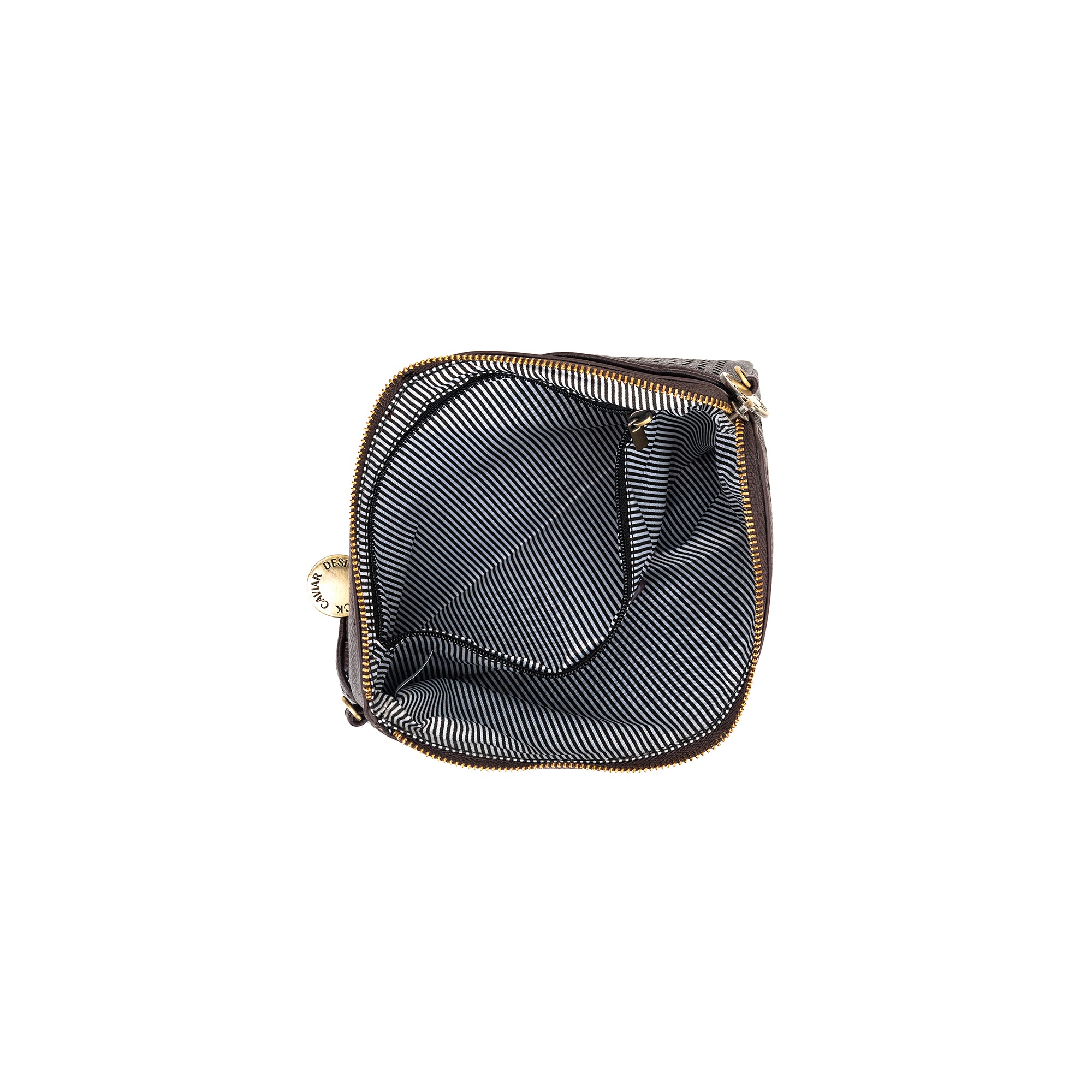 Black Caviar Nina Bag - Aubergine