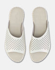 Ilse Jacobson Tulip Slip on Sandals - Whitecap Holes