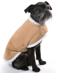 Mr Soft Top Sherpa Coat - Tan