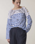 Leon & HarperThilla Paisley T-shirt - Blue