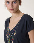 Leon & Harper Tonton Spring T Shirt - Carbone