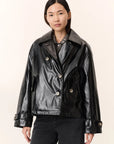 Leon & Harper Vanni Jacket - Black