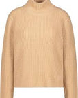 Monari Knit Jersey - Mustard Funnel Neck