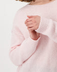 Monari Ballet Pink Wool Blend Jersey