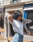 Mos Msh HEYANNO Trust Stable White Tee
