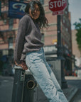 Mos Mosh HEYANNO Feel Vita Knit Jersey - Indigo Navy