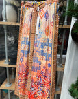 INOA Silk  Darjeeling Slouch Trousers