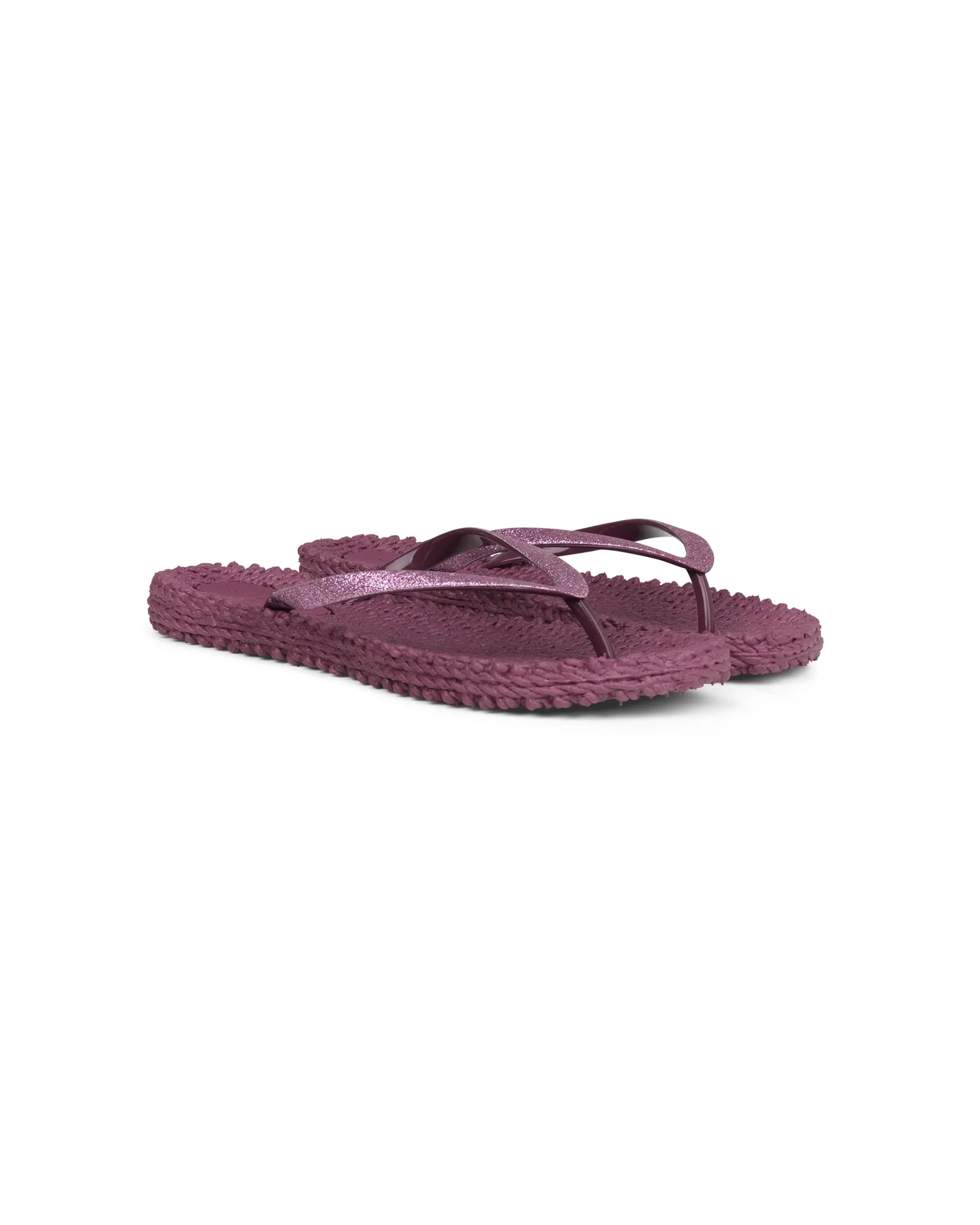 Ilse Jacobsen Cheerful Flip Flop with Glitter - Rubino