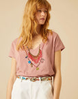 Leon & Harper Tonton Afrika T Shirt - Pink
