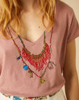Leon & Harper Tonton Afrika T Shirt - Pink