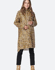 Ilse Jacobsen Rain157  Print Detachable Hood Raincoat - Plantation
