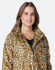Ilse Jacobsen Rain157  Print Detachable Hood Raincoat - Plantation