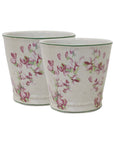 CC Interiors Magnolia Limone Crackled Planter 18cm