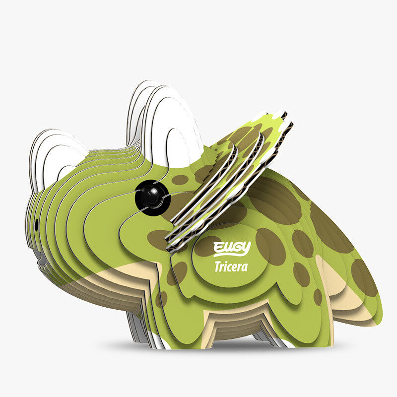 Eugy 006 Tricera 3D Cardboard Model Kit